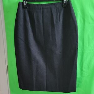Valerie Stevens Charcoal Pencil Skirt
